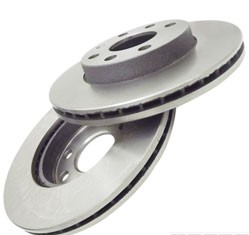 Disco de freio -  Corsa 2003 em diante - ventilado - dianteiro - par